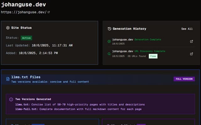 LLM Generator